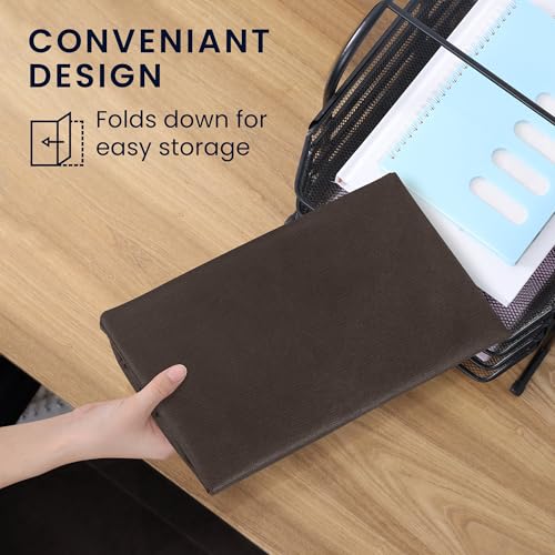 kwmobile Dust Cover Compatible with HP DeskJet 2755e / DeskJet 2720e / 2710e / 2820e / 2721e - Printer Case - Fabric Protector Cover - Chocolate - color: Chocolate