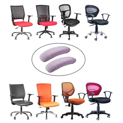 Pair Office Chair Armrest Covers Universal Stretchable Arm Rest Covers for Office Desk Chairs Ergonomic PC Desk Chair with Wheels High Back Big and Tall Computer Chairs Gaming Seat