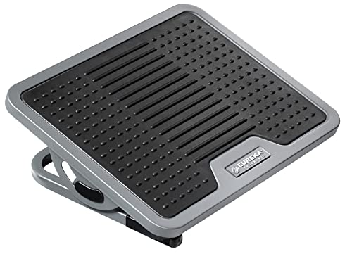EUREKA ERGONOMIC Tilt Adjustable Footrest, Foot Rest for Under Desk at Work with Massage Surface, Office Foot Rest Under Desk with 20 Degree Tilt No Locking, Metal Frame - style: Compact