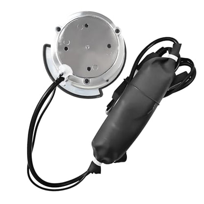ICH R2ULBL 02 Theater Cup Holder for Raffel Systems | with USB and Light 5 Button control 2 Motors can replace ICH R2ULBL 01 1x 5 Pin Male Connector 1x Female Barrel Connection - size: ICH-R2ULBL-02