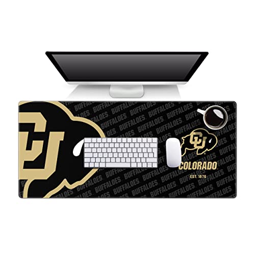 YouTheFan NCAA Colorado Buffaloes Logo Series Desk Pad - style: Colorado Buffaloes