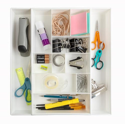 Dial Industries Expandable Junk Drawer Desk Organizer Storage Tray - style: Junk