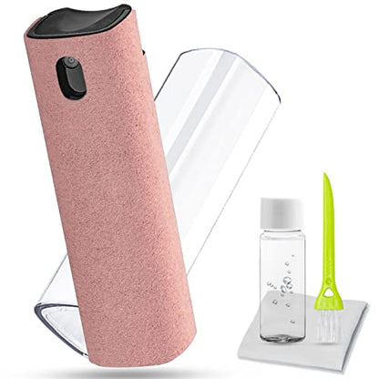 Touchscreen Mist Cleaner Spray, walrfid Electronic Screen Cleaner for TV, Laptop, Tablet, PC, Computer Monitor LCD Flat Screens, Eyeglasses - Pink - color: Light Pink