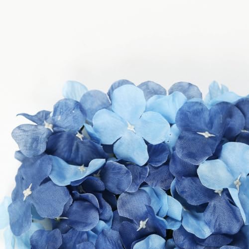 Efavormart Dusty Blue UV Protected Hydrangea Flower Wall Mat Backdrop 4 Artificial Panels 11 Sq ft. - color: Dusty Blue