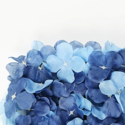 Efavormart Dusty Blue UV Protected Hydrangea Flower Wall Mat Backdrop 4 Artificial Panels 11 Sq ft. - color: Dusty Blue