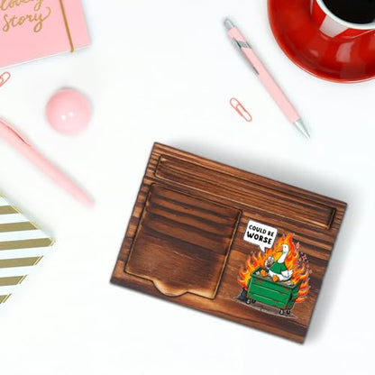 We’re All in This Together Desk Decor, Funny Office Sticky Note Holder for Coworker Team Gift, Memo Pad Holder Work Desk Organizer STYW12 - style: We’re All in This Together
