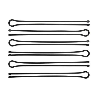 Nite Ize Gear Tie Original ProPacks - Reusable Rubber Twist Ties for Indoor & Outdoor Use - Bendable Wire Interior - Durable Rubber Exterior - Secure Grip - Black, 32" (6 Pack) - size: 32" - 6 Pack