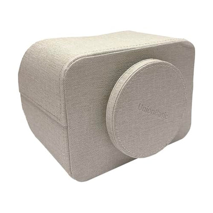 UnionBasic Rotating Desk Organizer, 360 Desk Spinning Caddy, Desktop TV Guide/Mail/Media/Remote Controller Holder Organizer, Beige - color: Beige