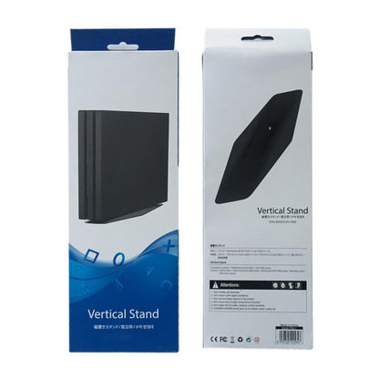 Vertical Stand for PS4 Slim / PS4 Pro Vertical Holder Stand Bracket Mount Base for PlayStation 4 Slim/Pro Console (Black)