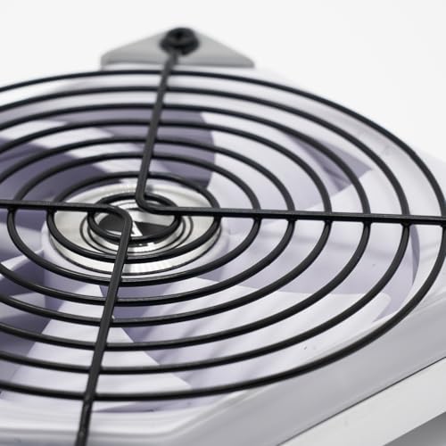 Black 2 Pack PC Fan Grill,PC Fan Cover | Black Iron 2 Pack 120MM Fan Grill,120MM Fan Cover with Screws for Computer Case Cooling Decoration. - size: FCI2-2 PCS