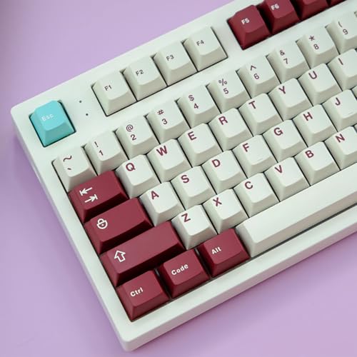 Sumgsn 163 Keys Doubleshot Keycaps Cherry Profile Yuru Keycap Set Fit for 61/64/87/104/108 Cherry Mx Switches Mechanical Keyboard - style: Yuru Keycaps