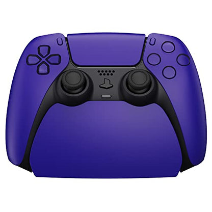 PlayVital Controller Display Stand for ps5, Gamepad Accessories Desk Holder for ps5 Controller with Rubber Pads - Galactic Purple - color: Galactic Purple