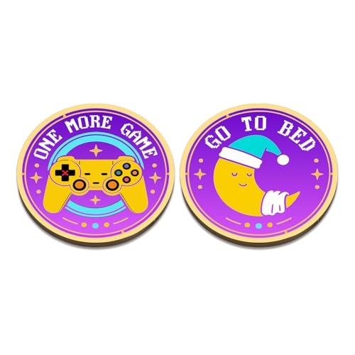 Valentines Day Funny Gift for Gamers Sons Boys Girls Men Women Decision Maker for Game Lover Fan Stress-Relieving Gaming Accessories for Birthday, Christmas Stocking Stuffer - color: Purple