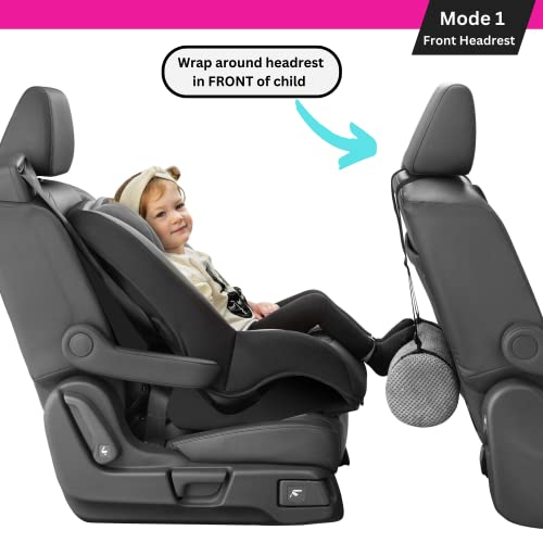 SWANOO Car Seat Foot Rest for Kids | Car Seat Accessories | - color: Black