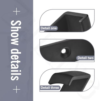 Hockey Puck Wall Mount Display (4 Pack) Wall Rack Holder Brackets for Collectible Pucks & Game Winning Pucks, Wall-Mountable, Holder for all Ice hockey