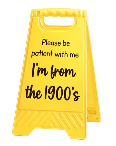 Funny Desk Shelf Decor, Patient 1900 Mini Desk Sign | Patient 1900 Sign, Funny Shelf Sign, Home Office Decor, Mini Desk Sign - style: Be Patient With Me