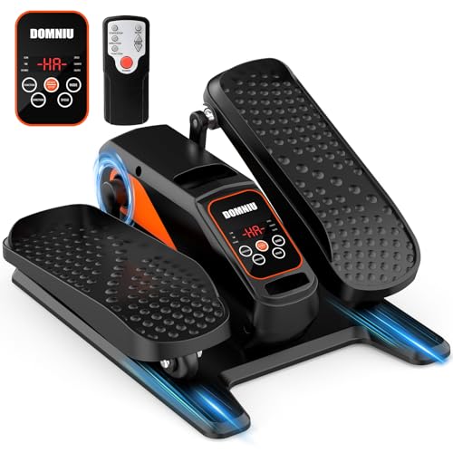 Under Desk Elliptical Machine, Electric Elliptical as Seen on TV for Seniors Adults with 15 Adjustable Speed, Quiet & Portable Electric Seated Pedal Exerciser for Home Office - color: Black