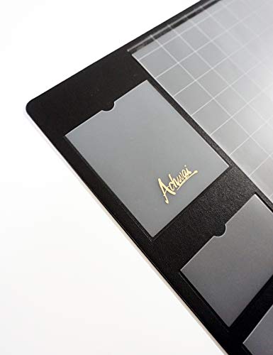 Multifunctional Desk Mat with Calendar, with Pockets for Notes/Monthly Plans/Photos/Business Cards, Waterproof and Non-Slip Mouse Pad, 27.6'' x 13'' Black
