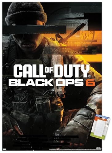 Call Of Duty: Black Ops 6 - Key Art Wall Poster, 22.37" x 34.00", Poster & Mount Bundle