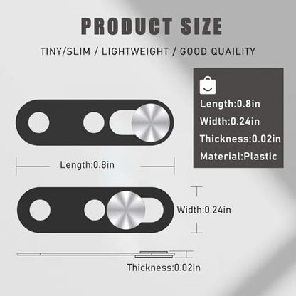 Front Camera Cover Compatible for iPhone 16/16Plus/16Pro/16Pro Max/15/15 Plus/15 Pro/15 Pro Max/14 Pro/14 Pro Max,Webcam Cover Protect Privacy and Security,Not Affect Face ID,Silver-Updated Version - color: Silver