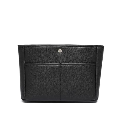 YONEBN waterproof Storage Bag Lightweight Large Capacity nylon Bag Inner Bag Handbag Organizer - color: Pu/Black
