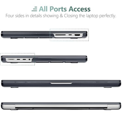 DONGKE Compatible with MacBook Pro 16 Inch Case (2026-2021 Release, M5 M4 M3 M2 M1 Pro/Max Chip), Plastic Hard Shell Cover with Keyboard Cover & Screen Protector for MacBook Pro 16", Astronaut - color: Astronaut