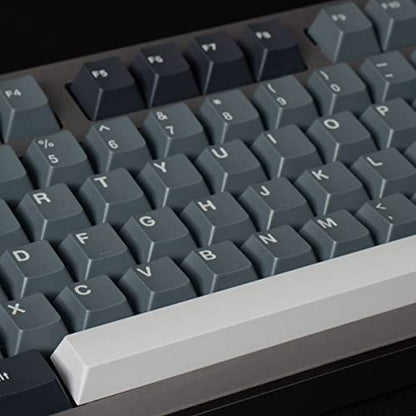 Sumgsn Apollo Keycaps 163 Keys Doubleshot Keycaps Cherry Profile Custom Keyboard Key caps Set Fit for 61/64/87/104/108 Cherry Mx Switches ISO ANSI Layout Alice Keyboard Mechanical Keyboards - color: Apollo Keycaps