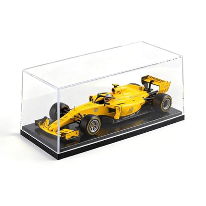 Model Car Display Case, 1:32 Scale Acrylic Display Box for Cars, Non-Stackable Dustproof Storage Boxes for Collectibles, Figures and Memorabilia, 7 x 3.5 x 3.4 inch - size: 7 x 3.5 x 3.4 inch