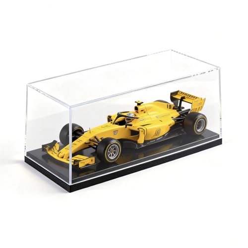 Model Car Display Case, 1:32 Scale Acrylic Display Box for Cars, Non-Stackable Dustproof Storage Boxes for Collectibles, Figures and Memorabilia, 7 x 3.5 x 3.4 inch - size: 7 x 3.5 x 3.4 inch