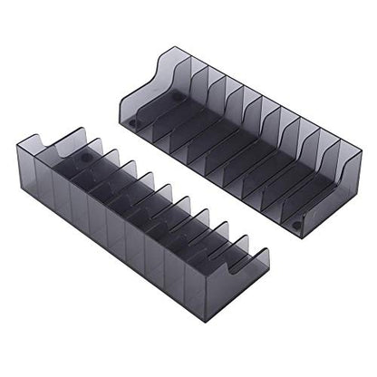 Ciglow Game Disk Storage, 2 PCS Game CD Disk Rack Bamboo Storage Stand supporto adatto per/Slim/PRO/XBOXONE S.