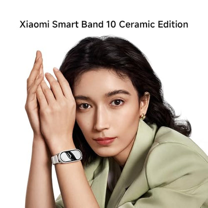 XIAOMI Mi Smart Band 10 (2025) Global Version - 1.72" AMOLED Display | 21 Days Battery Life | Touchscreen, Multi-Sport Tracker, Activity Tracker, Heart Rate Monitor | BT5.4 - (Midnight Black) - color: Midnight Black
