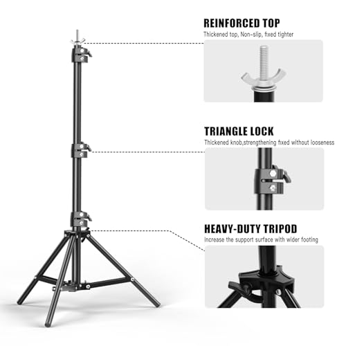 10x20FT Backdrop Support Stand for Photography，Adjustable Width & Length Backdrop Stand Background Support System Kit for Photo Video Studio Shooting, Party, Outdoor, Wedding - size: 10*20FT