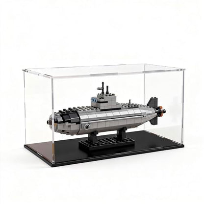 Acrylic Display Case Clear Collectible Display Box for Miniture House, Dustproof Acrylic Showcase, Easy Self Assembly Storage Cases for Action Figures and Art Figurine, 10 x 8 x 9 inch - size: 10 x 8 x 9 inch