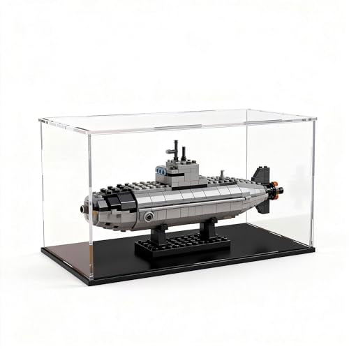 Acrylic Display Case Clear Collectible Display Box for Miniture House, Dustproof Acrylic Showcase, Easy Self Assembly Storage Cases for Action Figures and Art Figurine, 10 x 8 x 9 inch - size: 10 x 8 x 9 inch