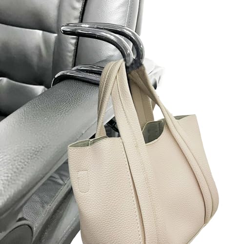Adjustable S Shape Purse Hook for Chair Handbag Hanger for Chair Bag Holder Hanger Various Heavy Items Hook fit Most Office Chair,Camping Chair,Zero Gravity Chair,Beach Chair