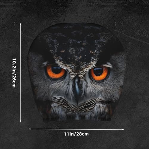 Dujiea 2 Pack Owl Car Headrest Covers, Universal Soft Car Seat Head Rest Cover Protector, Vehicle Accessories Fabric Headrest Cover for Cars Vans Trucks - color: Owl