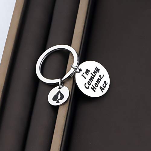 TGBJE Gamer Gift Game Keychain I'm Coming Home Ace Gift