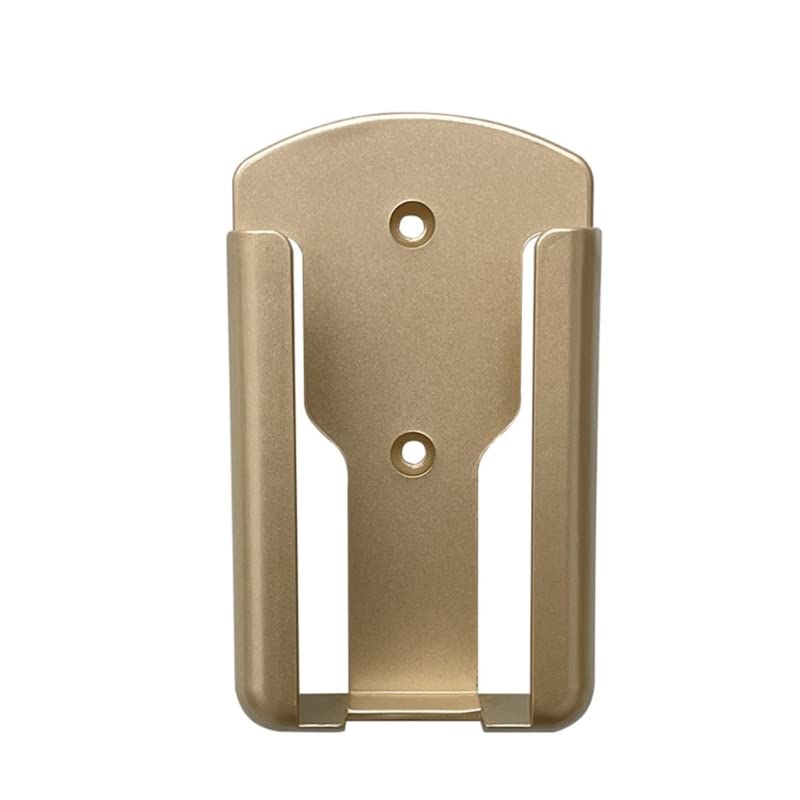 Air Conditioner Remote Control Holder Rack Self Adhesive Media Storage Box Case Wall-Mount Organizer Stand Mount Bracket Air Conditioner Remote Control Holder Rack Self Adhesive Media Storage Box Case - color: Gold