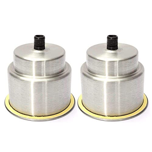 2 Pack Boat Cup Holder, Marine Stainless Steel Cup Drink Holder Insert with Drain for Marine Yacht RV