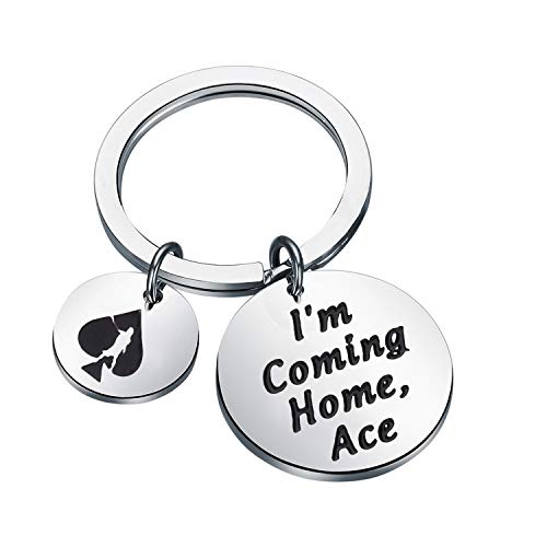 TGBJE Gamer Gift Game Keychain I'm Coming Home Ace Gift