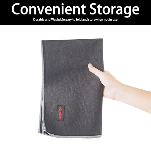 Monitor Dust Cover 24 inch Anti-Static Dustproof LCD/LED/HD Panel Case Computer Screen Protective Sleeve Compatible with iMac 24 inch PC, Desktop and TV, Black