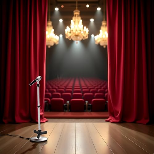Black Mini Model Microphone,1:12 Dollhouse Miniature Scene Model Microphone with Stand Play Toy, Decortion, Dollhouse Furniture, Doll's Microphone Dollhouse Decoration Accessories(90 x 18 mm)