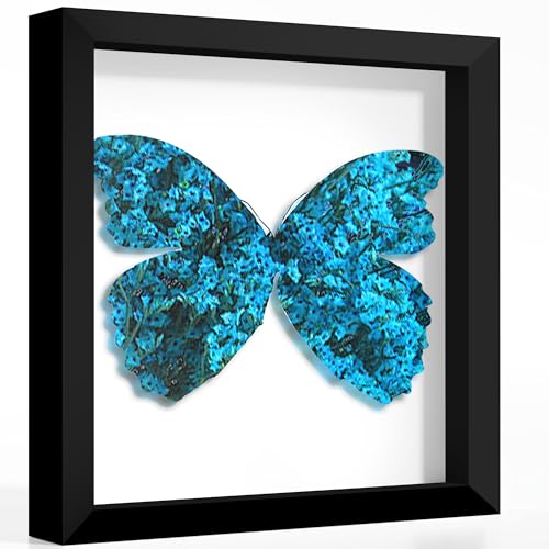 Picrit Shadow Box Frame 12x12, Display Case Box with High Definition Real Glass and Black Back for Memorabilia, Baby Items, Wedding Memories, Crafts, Tickets and Photos, Black - color: Black, size: 12x12