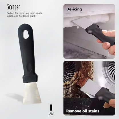 12Pcs Crevice Cleaning Brush, Multi-Purpose Hard Bristle Cleaning Brush Small Gap Scrub Brushes for Household Kitchen Gas Stove Bathroom Corner Window Grooves Keyboard Cup Teapot