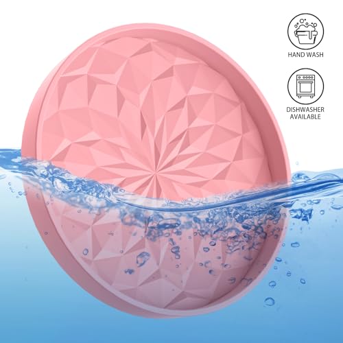 ME.FAN Car Coasters for Cup Holders [4 Pack] - 2.75In Silicone Auto Mug Mats - Universal Non-Slip Recessed Car Interior AccessoriesPink - color: 4pack-pink