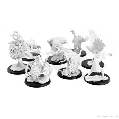 32Pcs 60mm/2.36inch Plastic Model Miniature Bases,4mm/0.16 Thick Circular War Figure Display Stands For Gaming Miniatures or Wargames Role Playing Board Game Figure Toy(32PCS-60mm-Black Round) - color: 32PCS-60mm-Black Round
