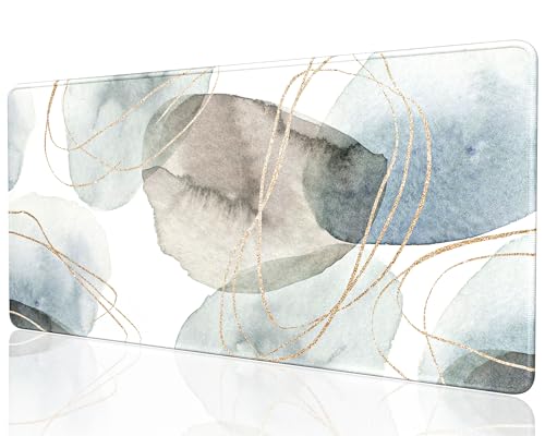Desk Mat, 32" x 16" XXL Extended Large Gaming Mouse Pad, Desktop Decor Desk Pad, Cute Men Women Office Supplies and Accessories, XL Mouse Mat for Laptop & Keyboard, Minimalism Abstract Art - color: Minimalism Abstract Art, size: 32" x 16"