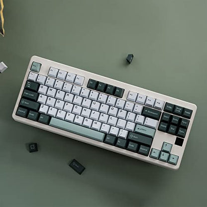 Sumgsn 163 Keys Doubleshot Keycaps Cherry Profile Botanical Keycaps Set Fit for 61/64187/104/108 Cherry Mx Switches Mechanical Keyboard - color: Botanical Keycaps