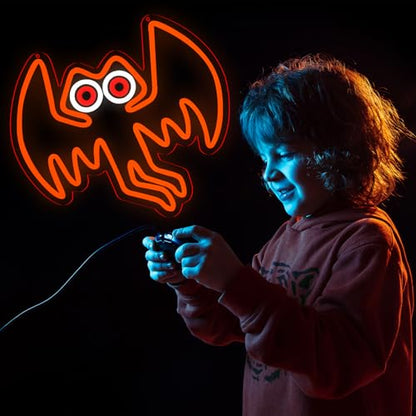 Mothman Neon Signs for Wall Decor，Led Neon Light for Bedroom Office Party，Christmas Gifts for Children - style: Mothman