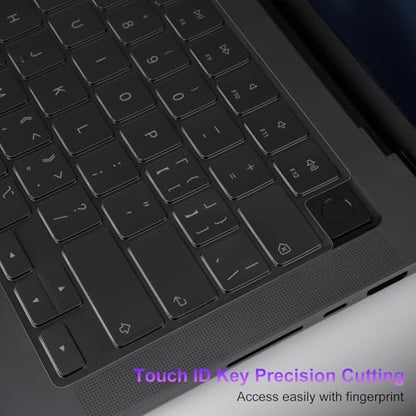 MOSISO 2 PCS Keyboard Cover, Keyboard Protector Compatible with MacBook Neo 13 inch 2026 A18 Pro, Compatible with MacBook Air 15/Air 13.6 M5 M4 M3 M2/ Pro 14/Pro 16 M5/M4/M3/M2/M1/, Translucent Tinted - color: Translucent Tinted